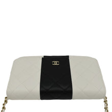 Load image into Gallery viewer, CHANEL WOC Quilted Leather Crossbody Bag White
