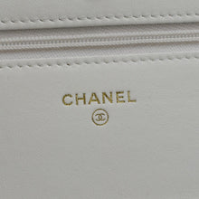 Load image into Gallery viewer, CHANEL WOC Quilted Leather Crossbody Bag White
