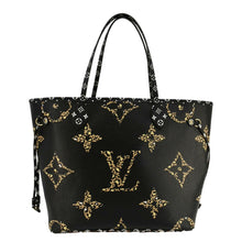 Load image into Gallery viewer, LOUIS VUITTON Neverfull MM Monogram Jungle Shoulder Bag Orange
