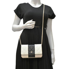 Load image into Gallery viewer, CHANEL WOC Quilted Leather Crossbody Bag White
