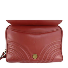 Load image into Gallery viewer, GUCCI Marmont Small Matelasse Leather Shoulder Bag Red 498100
