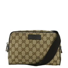 Load image into Gallery viewer, GUCCI GG Monogram Canvas Belt Bag Beige 449174
