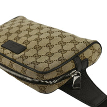 Load image into Gallery viewer, GUCCI GG Monogram Canvas Belt Bag Beige 449174
