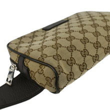 Load image into Gallery viewer, GUCCI GG Monogram Canvas Belt Bag Beige 449174
