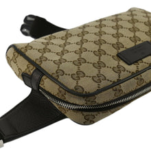 Load image into Gallery viewer, GUCCI GG Monogram Canvas Belt Bag Beige 449174
