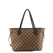 Load image into Gallery viewer, LOUIS VUITTON Neverfull PM Damier Ebene Tote Shoulder Bag Brown
