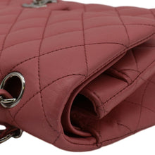 Load image into Gallery viewer, CHANEL Classic Double Flap Medium  Quilted Leather Shoulder Bag Salmon Pink
