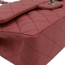 Load image into Gallery viewer, CHANEL Classic Double Flap Medium  Quilted Leather Shoulder Bag Salmon Pink
