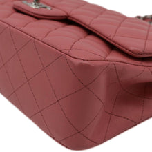 Load image into Gallery viewer, CHANEL Classic Double Flap Medium  Quilted Leather Shoulder Bag Salmon Pink
