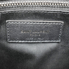 Load image into Gallery viewer, YVES SAINT LAURENT Niki Medium Crinkle  Leather Shoulder Bag Black
