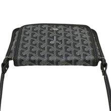 Load image into Gallery viewer, GOYARD Plumet Chevron Print Canvas Shoulder Bag Gray
