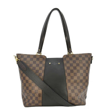 Load image into Gallery viewer, LOUIS VUITTON Jersey Damier Ebene Tote Shoulder Bag Brown
