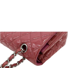 Load image into Gallery viewer, CHANEL Classic Double Flap Medium Quilted Patent Leather Shoulder Bag Light Pink
