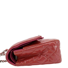 Load image into Gallery viewer, CHANEL Classic Double Flap Medium Quilted Patent Leather Shoulder Bag Light Pink
