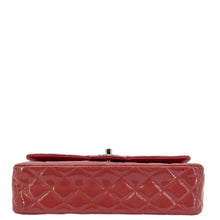 Load image into Gallery viewer, CHANEL Classic Double Flap Medium Quilted Patent Leather Shoulder Bag Light Pink
