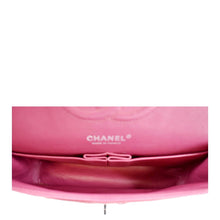 Load image into Gallery viewer, CHANEL Classic Double Flap Medium Quilted Patent Leather Shoulder Bag Light Pink
