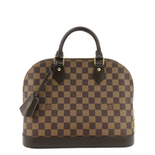 Load image into Gallery viewer, LOUIS VUITTON Alma PM Damier Ebene Satchel Bag Brown
