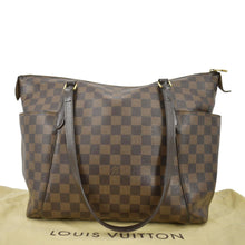 Load image into Gallery viewer, LOUIS VUITTON Totally MM Damier Ebene Shoulder Bag Brown
