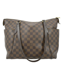 Load image into Gallery viewer, LOUIS VUITTON Totally MM Damier Ebene Shoulder Bag Brown
