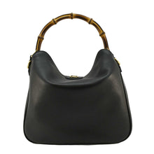 Load image into Gallery viewer, GUCCI Diana Medium Leather Top Handle Shoulder Bag Black 746124
