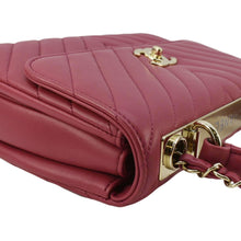 Load image into Gallery viewer, CHANEL Trendy CC Top Handle Flap Quilted Leather Shoulder Bag Hot Pink
