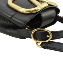 Load image into Gallery viewer, VALENTINO Garavani SuperVee  Leather Crossbody Bag Black
