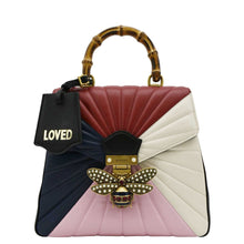 Load image into Gallery viewer, GUCCI Queen Margaret  Backpack Multicolor front sde
