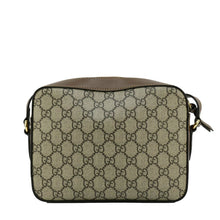 Load image into Gallery viewer, GUCCI Horsebit 1955 Small GG Supreme Canvas Shoulder Bag Beige 645454
