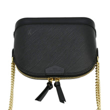 Load image into Gallery viewer, LOUIS VUITTON Alma Mini Epi Leather Satchel Bag Black
