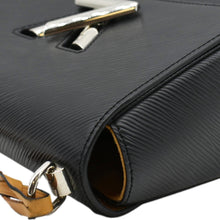 Load image into Gallery viewer, LOUIS VUITTON Twist MM Braided Handle Epi Leather Shoulder Bag Black
