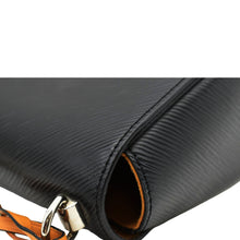 Load image into Gallery viewer, LOUIS VUITTON Twist MM Braided Handle Epi Leather Shoulder Bag Black
