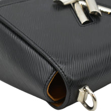 Load image into Gallery viewer, LOUIS VUITTON Twist MM Braided Handle Epi Leather Shoulder Bag Black
