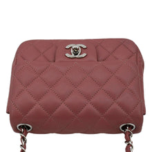 Load image into Gallery viewer, CHANEL Mini Square Flap Leather Crossbody Bag Pink
