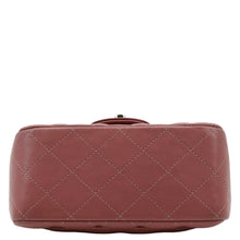 Load image into Gallery viewer, CHANEL Mini Square Flap Leather Crossbody Bag Pink
