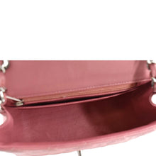 Load image into Gallery viewer, CHANEL Mini Square Flap Leather Crossbody Bag Pink
