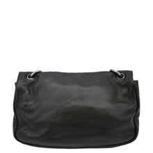 Load image into Gallery viewer, CHANEL Soft and Chain Flap Leather Shoulder Bag Black
