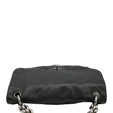 Load image into Gallery viewer, CHANEL Soft and Chain Flap Leather Shoulder Bag Black
