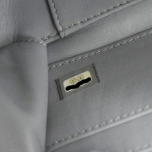 Load image into Gallery viewer, CHANEL Vanity Case Filigree CC  Large Caviar Quilted Shoulder Bag Grey
