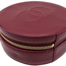 Load image into Gallery viewer, CHANEL Round As Earth Leather Crossbody Bag Fuchsia
