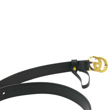 Load image into Gallery viewer, GUCCI Double G buckle Marmont Reversible Leather Belt Black 404912 Size 70.28
