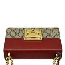 Load image into Gallery viewer, GUCCI Padlock Small GG Shoulder Bag Multicolor upper look
