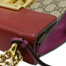 Load image into Gallery viewer, GUCCI Padlock Small GG Shoulder Bag Multicolor corner look
