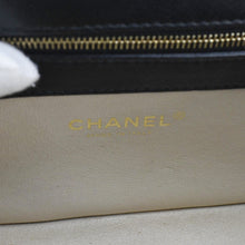 Load image into Gallery viewer, CHANEL Coco Luxe Stitched Leather Chain Crossbody Bag Black
