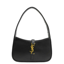 Load image into Gallery viewer, YVES SAINT LAURENT Le 5 A 7 Mini Leather Shoulder Bag Black
