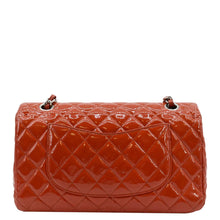 Load image into Gallery viewer, CHANEL Classic Medium Double Flap Patent Leather Shoulder Bag Red
