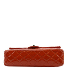 Load image into Gallery viewer, CHANEL Classic Medium Double Flap Patent Leather Shoulder Bag Red
