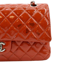 Load image into Gallery viewer, CHANEL Classic Medium Double Flap Patent Leather Shoulder Bag Red
