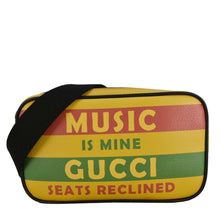 Load image into Gallery viewer, GUCCI 100 Centennial Music Is Mine Leather Belt Bag Multicolor 602695
