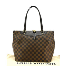 Load image into Gallery viewer, LOUIS VUITTON Westminster GM Damier Ebene Tote Shoulder Bag Brown
