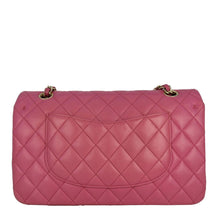 Load image into Gallery viewer, CHANEL Classic Double Flap Medium Quilted Leather Shoulder Bag Pink
